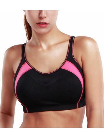 High Impact Mesh Active Sports Bra