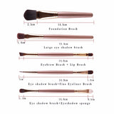 15 Piece Makeup Brushes Kit