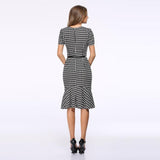 Elegant Vintage Euro Style Pencil Dress