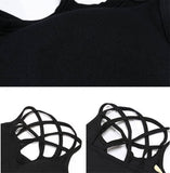 Sexy Shockproof Breathable Pushup Sports Bra