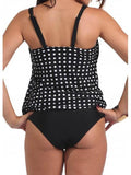 Polka Dot  Tankinis Plus Size Swimsuit