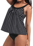 Polka Dot  Tankinis Plus Size Swimsuit