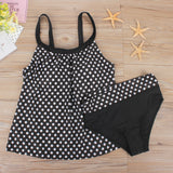 Polka Dot  Tankinis Plus Size Swimsuit