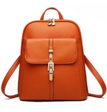 Rucksack Leather Backpacks Schoolbags