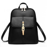 Rucksack Leather Backpacks Schoolbags