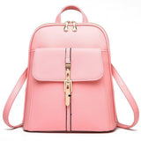 Rucksack Leather Backpacks Schoolbags