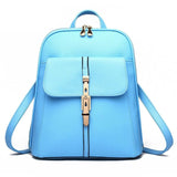 Rucksack Leather Backpacks Schoolbags