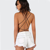 Strappy Backless Bodysuit