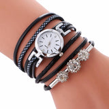 Crystal Rhinestone Bracelet Watch