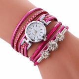 Crystal Rhinestone Bracelet Watch