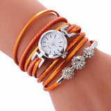 Crystal Rhinestone Bracelet Watch