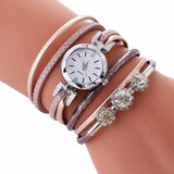 Crystal Rhinestone Bracelet Watch