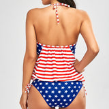 USA Flag One Piece Swimsuit
