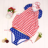 USA Flag One Piece Swimsuit