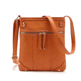 Leather Crossbody Business Shoulder Bag