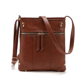 Leather Crossbody Business Shoulder Bag