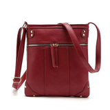 Leather Crossbody Business Shoulder Bag