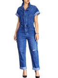 Summer Denim Jumpsuit