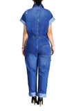 Summer Denim Jumpsuit