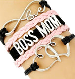 Boss Mom Charm Bracelets