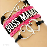 Boss Mom Charm Bracelets