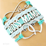 Boss Mom Charm Bracelets