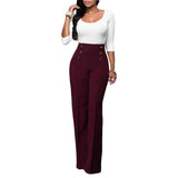 High Waist Elastic Casual Harem Long Pants