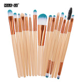 15 Piece Makeup Brushes Kit