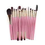 15 Piece Makeup Brushes Kit