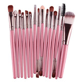 15 Piece Makeup Brushes Kit