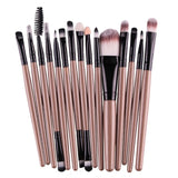 15 Piece Makeup Brushes Kit