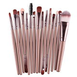 15 Piece Makeup Brushes Kit