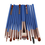 15 Piece Makeup Brushes Kit