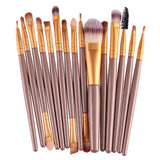 15 Piece Makeup Brushes Kit