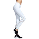 Elastic Mesh Sports Yoga Leggings